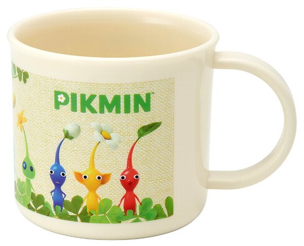 キャラクター コップ （ プラカップ ) ピクミン （ アイボリー系 ) 200ml （ ゲーム 任天堂 ぴくみん ..