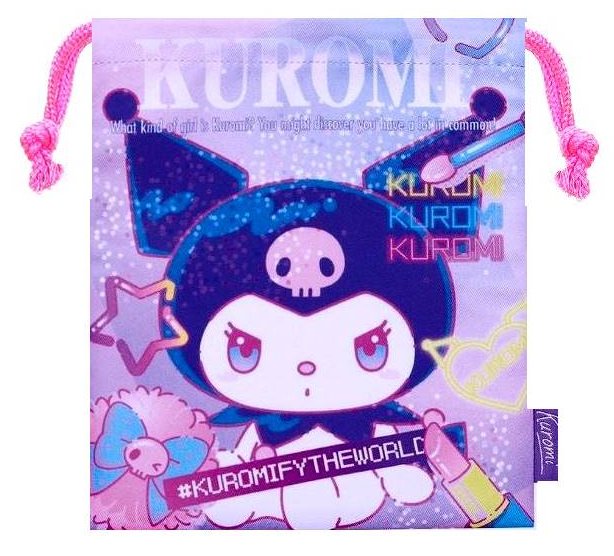キャラクター （ ポリエステル ) 巾着袋 （ きんちゃく袋 ) クロミ （ トレンド パ...