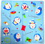 キャラクター ランチクロス ドラえもん( I'm Doraemon ギンガム ブルー系 )( サイズ 約43×43cm 綿10..