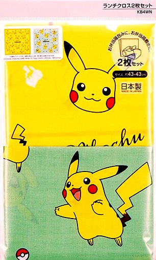 キャラクター ランチクロス ( 2枚セット ) ポケットモンスター （ ポケモン ）ピカ...