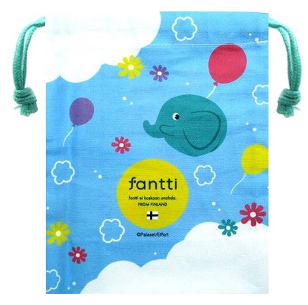 Características Bolsas de toallitas (Bolsas de toallitas) fantti (Blue) (Tamaño aproximadamente 19×15.5× ocultos 8cm) (Finlandia del Norte elefante caja de seguridad retró infantil bolsillo de almuerzo bolsillo de tazas de copa) — vista 2