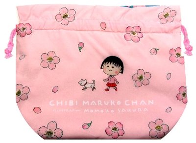 巾着袋 ちびまる子ちゃん