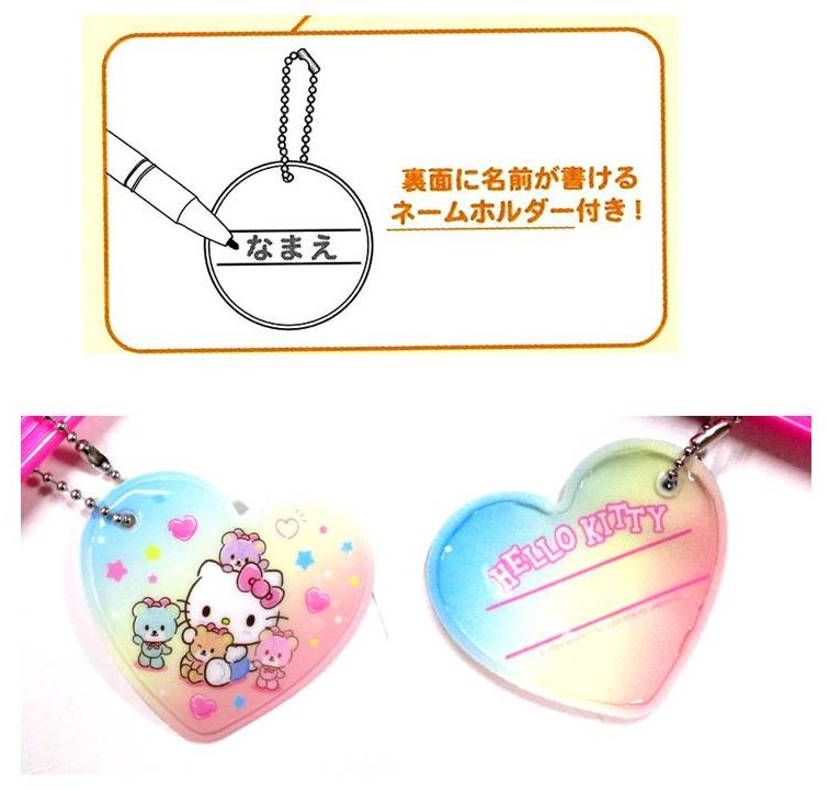 ◇ キャラクター ビニール ボストンバッグ （ プールバッグ ) キティ （ 濃ピンク系...