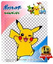 キャラクター BIGワッペン ポケットモンスター ポケモン( ピカチュウ ) ( 大きさ 約9.5×7.5cm 1枚入 ) ( 大きい ワッペン アップリケ アイロン ハンドメイド かわいい おしゃれ大人 子供 こども 女の子 男の子 入園 入学 )