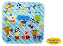 キャラクター タオルハンカチラブ ア ダブダブ ( 15cm角 ) ブルー スポーツ ( ふち白 ) 【キッズ】【キャラクター】【タオル】【ハンカチ】【タオルハ...