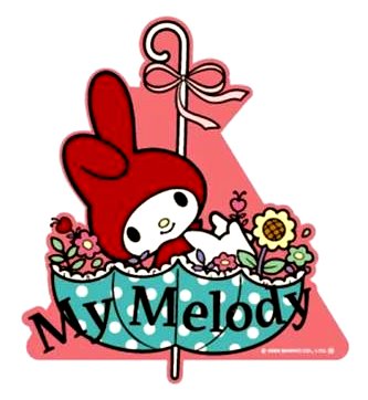 乐天商城 - キャラクター ステッカー シール マイ メロディ （ かさ ) （ サイズ　約11×10cm 　1枚入り ) ( ステッカー マイメロディ ステッカー マイメロ ステッカー サンリオ ステッカーマイメロ マイメロステッカー ステッカー ワッペン デコステッカー )