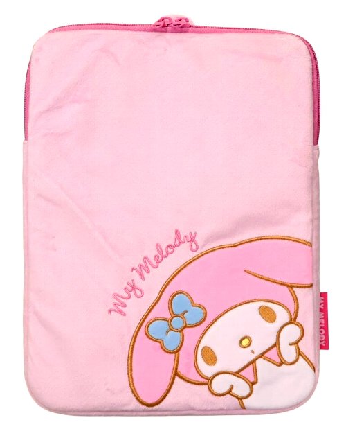 キャラクター タブレットケース マイメロディ （ ふわひょこ ピンク )（ サイズ 約24×32×（厚み ）2cm ） （ タブレットケース マイメロディ タブレットケース マイメロ タブレットケース PC iPad アイパッド ランドセル )