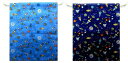 体操服入れ ( 手作り ) スペース ロケット ( 巾着袋 大 体操服袋 体操着入れ 体操着袋 男の子 女の子 かわいい おしゃれ 小物入れ 学校 幼稚園 お祝い 入園 入学 ) 【メール便 OK】(4)