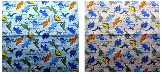 手作り ランチクロス カラー ダイナソー 恐竜 サイズー約43cm×43cm （ 恐竜 きょうりゅう 怪獣 ランチョンマット 給食ナフキン ランチマット 子供 幼稚園 男の子 女の子 ハンドメイド ）【メール便 OK】