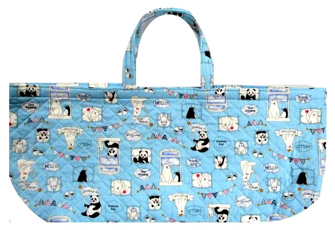 ＜普通サイズは廃番のため・3割引き！＞ピアニカケース （ 手作り ) ボンジュール パンダ （ 普通サイ..