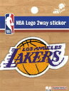 キャラクター 刺しゅうワッペン NBA （ ロサンゼルス レイカーズ ）（ 大きさ 約4.6×8cm ）1枚入り （ NBA エヌ ビー エー バスケットボール ナショナル バスケットボール アソシエーション アップリケ アイロン マーク 男の子 女の子 )