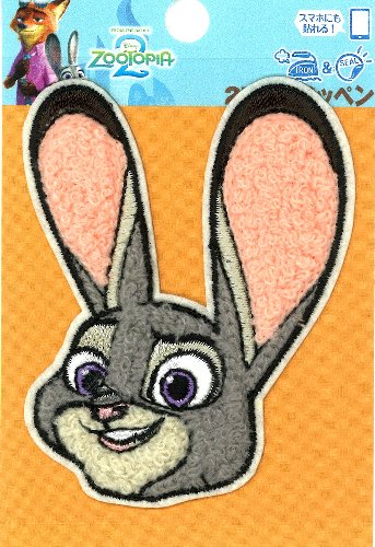 キャラクター 刺しゅう ワッペン ズートピア2 （ ジュディ フェイス ) （ メーカー...