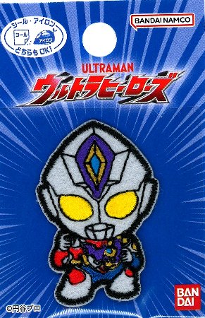 キャラクター 刺しゅう ワッペン ウルトラヒーローズ （ ウルトラマン デッカー ) （ 大きさ　　約4×3cm 1枚入り )（ ワッペン ウルトラマン ワッペン ウルトラマンワッペン ワッペンウルトラマン ）