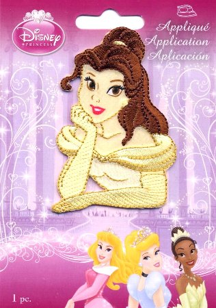 ＜直輸入USAキャラクターワッペン＞刺しゅう ワッペン プリンセス （ キャラクター アメリカ アップリ..