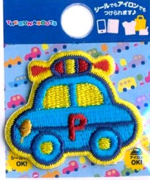 キャラクター シール ワッペン ラナバウツ （ ワッペン アップリケ シールタイプ 接着 ハンドメイド かわいい おしゃれ大人 子供 こども 女の子 男の子 入園 入学 )