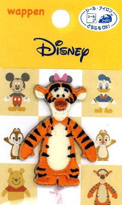 乐天商城 - キャラクター 刺しゅうワッペン くまのプーさん （ ティガー ) ディズニー （ ワッペン プーさん ワッペン くまのプーさん ワッペン ワッペンプーさん プーさんワッペン ワッペン ディズニー アップリケ )