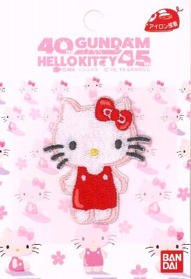 乐天商城 - キャラクター 刺しゅう ワッペン キティ（ ワッペン キティちゃん ワッペン キティ ワッペン ハローキティ ワッペン アイロン キティ アップリケ ステッカー )