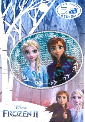 乐天商城 - キャラクター 刺しゅう ワッペン アナと雪の女王2 （ ワッペン アナ雪 ワッペン アナと雪の女王 ワッペン ワッペンアナ雪 アナ雪ワッペン アナ エルサ ワッペン ディズニー アップリケ )
