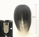 【送料/税込み】分け目用 人毛100% 部分カツラ(TP12cm×8cm 引き抜きタイプ 毛長27cm ダークブラウン ) ロングヘア