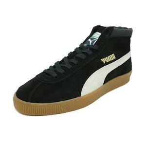 スニーカー プーマ PUMA スウェード’68ミッド ブラック/ホワイト メンズ シューズ 靴 19HO