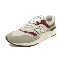 スニーカー ニューバランス NEW BALANCE CM997HXN ホワイト/バーガンディ NB メンズ シューズ 靴 19HO