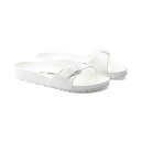 BIRKENSTOCK ビルケンシュトック MADRID マドリッド EVA white ホワイト 幅狭 ウィメンズ レディース サンダル 128183