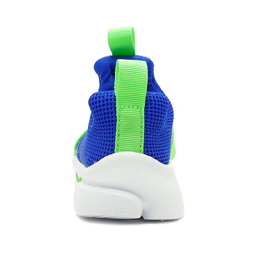 スニーカー ナイキ NIKE プレストエクストリームTD レーサーブルー/スクリームグリーン キッズ シューズ 靴 19FA