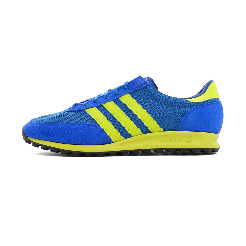 スニーカー アディダス adidas TRXメッシュ ブルー/アシッドイエロー/パントーン 青 H01825 メンズ シューズ 靴 21FW