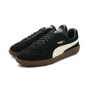 スニーカー プーマ PUMA アーミートレーナースエード プーマブラック 黒 388156-09 レディース シューズ 靴 23FW