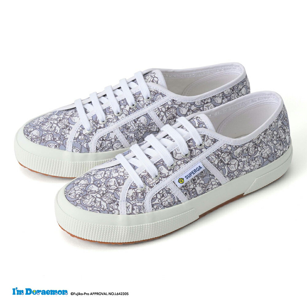 スペルガ スニーカー メンズ スニーカー スペルガ SUPERGA 2750-I'mDoraemon ホワイト 白 3A4138FW-A00 メンズ レディース シューズ 靴 23FW