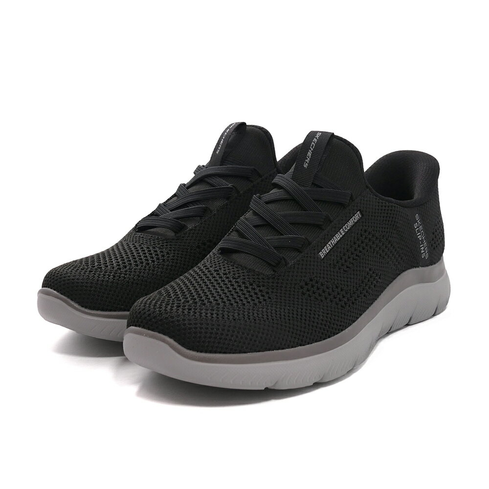 スニーカー スケッチャーズ SKECHERS スリップインズ：サミッツ-パーフォ チャコール 灰 232939-BKCC メンズ シューズ 靴 25SU