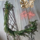 クリスマス 装飾に モミ ガーランド (180cm) 人工観葉植物 造花 フェイクグリーンアーティフィシャルフラワーアートフラワー シルクフラワー ディスプレイ