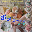 花束 ポメラニアンの花束(6カラー )犬の花束 花 ポメラニアン ぬいぐるみ プレゼント 贈り物 誕生日 フラワーギフト 犬 ギフト お祝い 発表会 卒業式 卒園式 結婚式 敬老の日 花 ブーケ 造花 母の日 母の日ギフト ペット お供え 供養 お悔やみ