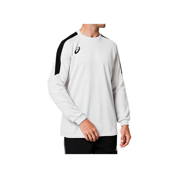 GKゲームシャツ (ソフトグレー)【asics】アシックス(2101A039)