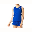 W’Sランニングシャツ【asics】アシックス陸上 ランニングトップ(2092a086-401)