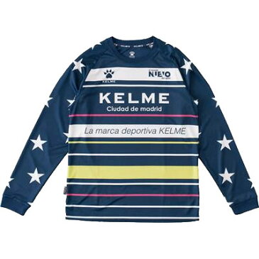 JR ロングプラクティスシャツ 【kelme】ケルメ ジュニア フットサル サッカー ウェア18FW(KJ18F162)*20