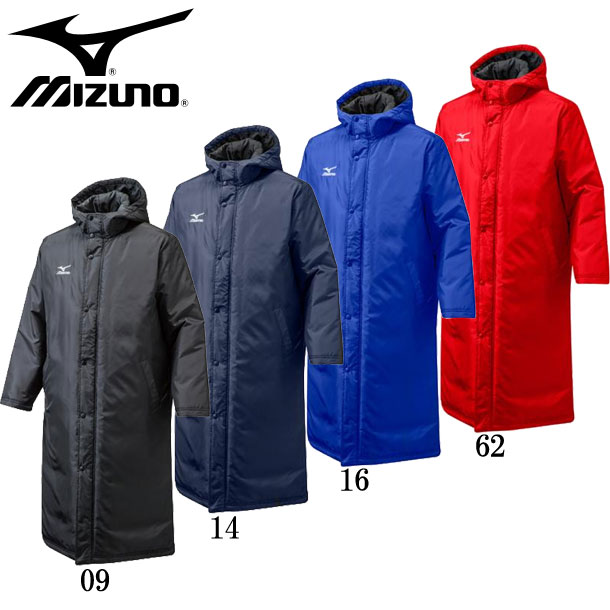 ベンチコート（ユニセックス）【MIZUNO】ミズノ野球 ウエア コート18AW (12JE6G60)