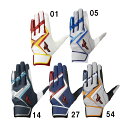 ミズノ MIZUNO ウィルドライブ レッド 両手用 ユニセックス 野球 限定 手袋 バッティンググローブ バッテ 25AW (1EJEA563)