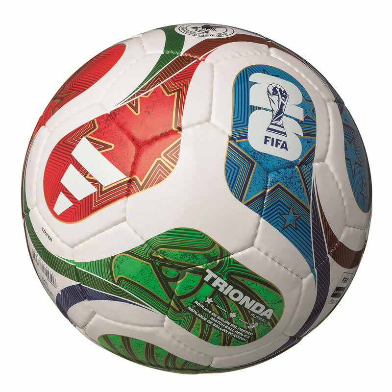 アディダス adidas 2026 FIFAワールドカップ レプリカフットサル3号球モデル フットサル トリオンダ フ..