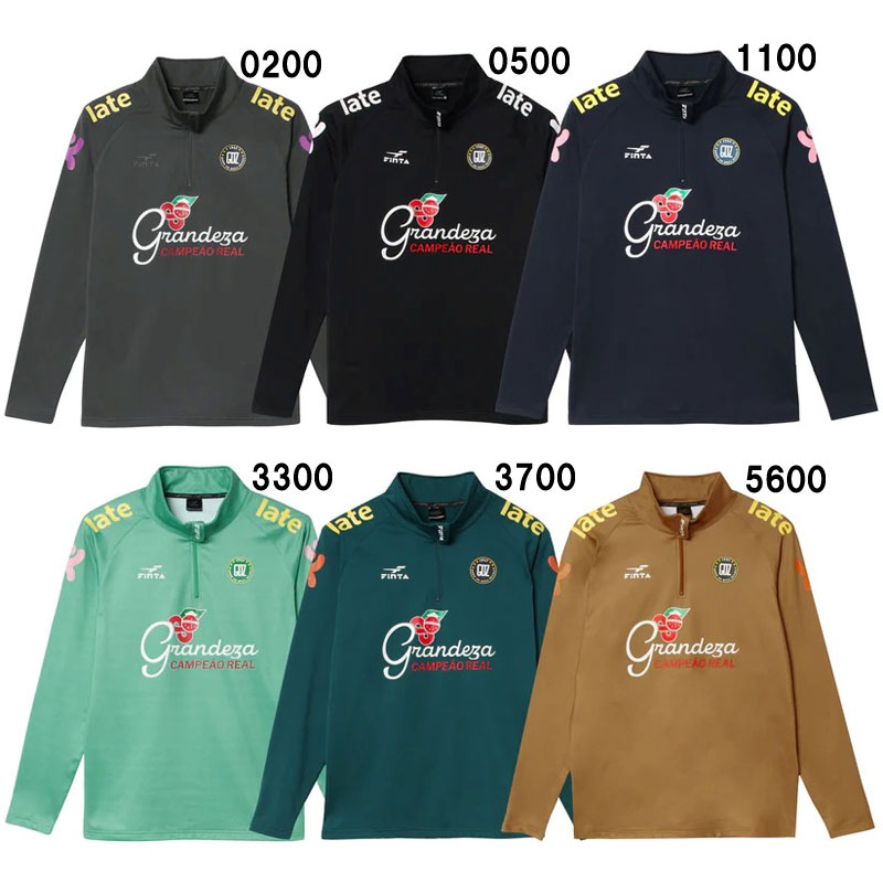 フィンタ FINTA ジュニア GDZ トレーニングトップ JR サッカー トレーニングジャケット 25AW (FT4509J)