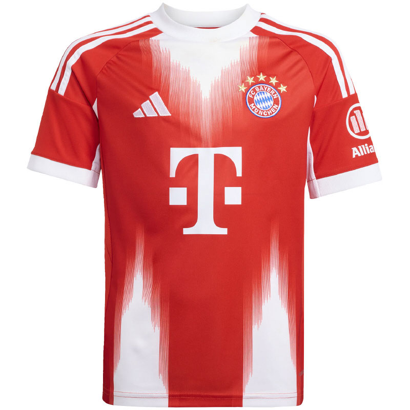 アディダス adidas FCバイエルン 25/26 ホームジャージー キッズ ジュニア サッカー レプリカウェア 25FW(KPC78-JN8525)