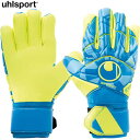 レーダーコントロール スーパーソフト ハーフネガティブ 【uhlsport】ウール サッカー キーパーグローブ 19FW（1011122-01）*10