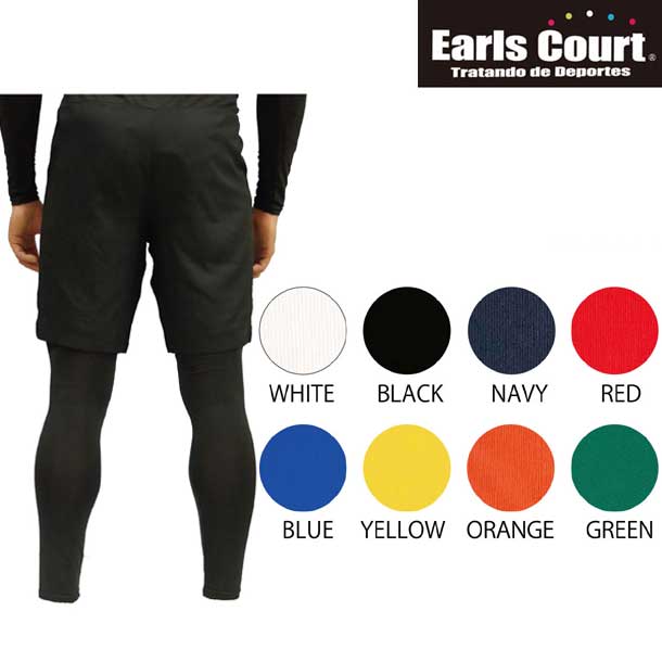 裏起毛ロングスパッツ ロングタイツ【Earls court】アールズコートサッカーウェア インナーパンツ16FW(EC-09)