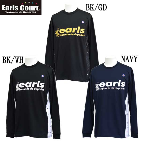 ジュニア 裏起毛切替トップ【Earls court】アールズコートJR サッカーウェア プラクティスシャツ19FW(ECJ-S021)