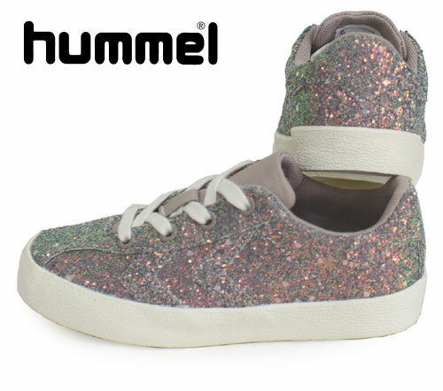 hummel DIAMANT GLITTE JR【hummel】ヒュンメルカジュアルシューズ　ジュニア 女の子 子供靴 キッズ ガール(203866-4132)バーゲン　サッカー　用品　セール