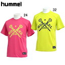 【エントリーで全品ポイント5倍！4日20:00〜11日1:59限定!】ラクロスTシャツ （レディース）【hummel】ヒュンメルラクロス ウェア Tシャツ(HAPL4004)