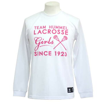 ラクロスロングスリーブTシャツ 【hummel】ヒュンメル ● ラクロス ウェア Tシャツ (HAPL7002)*69