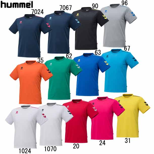 ジュニアワンポイントTシャツ【hummel】ヒュンメルTシャツ(HJY2100)
