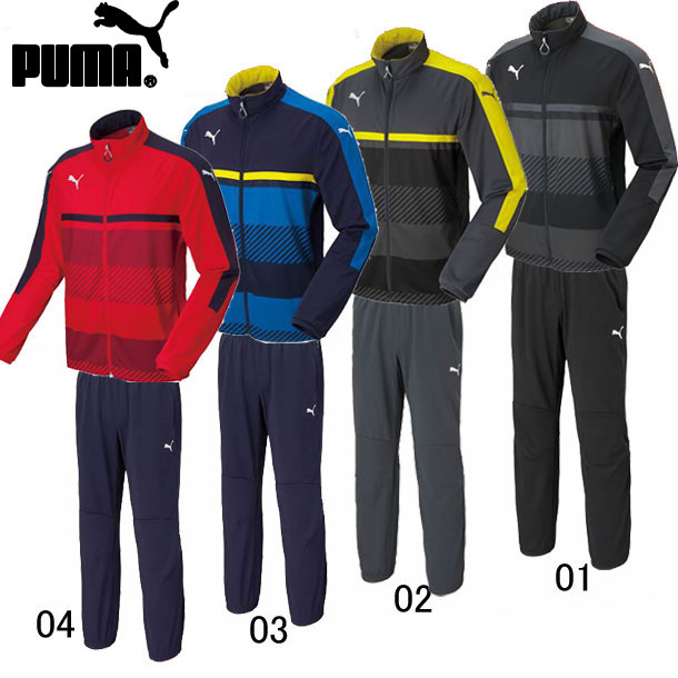 TWV トレーニングジャケット上下セット【PUMA】プーマトレーニングウェア上下セット（654802 654803SET）