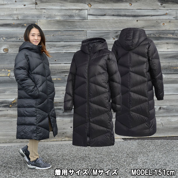 【エントリーでP5倍！18日20時〜23日1：59分迄】レディース ロングダウンコート【adidas】アディダスDOWN LONG COAT ベンチコート(eyu97-cz0628)*54